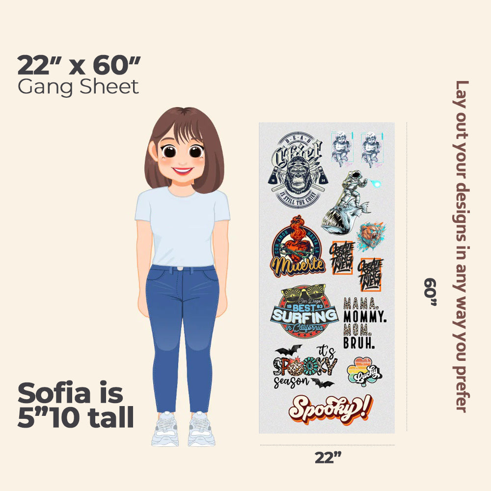 Upload Your Gang Sheet