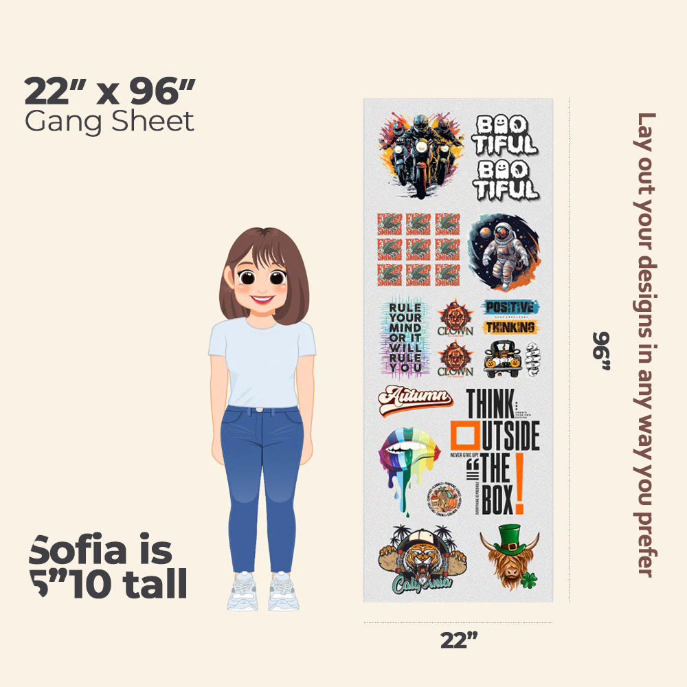 Upload Your Gang Sheet